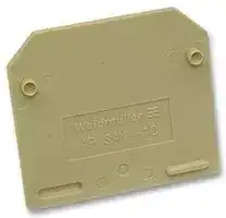 011796 AP (SAK4/6): End / Intermediate Plate, for Use with SAK, Feed Through Terminal Blocks
