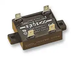 Z240D10-17: Solid State Relay, 10 A, 280 VAC, Panel Mount, Quick Connect, DC Switch
