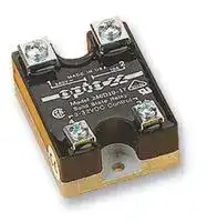 240A25: Solid State Relay, 25 A, 280 VAC, Panel Mount, Screw, Zero Crossing