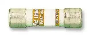0KLK001.T: Fuse, Industrial / Power, KLK Series, 1 A, 600 VAC, 500 VDC, 10mm x 38mm, 13/32" x 1-1/2"