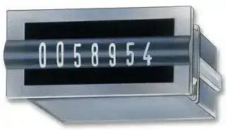 1.130.200.009: Pulse Counter, Electromechanical, Type K 07.20, 7 Digits, 5 Vdc