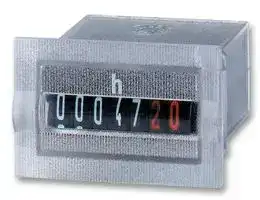 3.060.200.383: Panel Mount Timer, Micro Hour Meter, HK47, 4.5 VDC, 35 VDC, 0 s, 99999.99 h, 14 mm, 27 mm