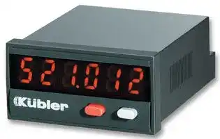 6.520.012.300: Totalizer, Codix 520, 6 Digits, 10 to 30 Vdc, High Count Speed
