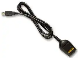 FLUKE OC4USB: USB Interface Cable allows Connection of a Scopemeter or Power Quality Analyser to a PC