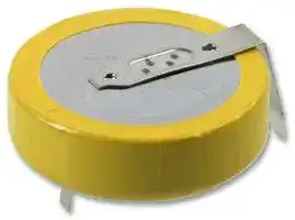 CR-2477/HFN: Battery, 3 V, 2477, Lithium Manganese Dioxide, 1 Ah, PCB Pins, 1