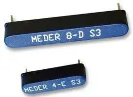 MK6-5-B: Reed Switch, MK6 Series, PCB Mount, 15 mm, SPST-NO, 10 W, 200 Vac/dc, 0.5 A, 10 to 15 AT