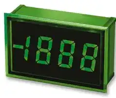 DMS-20PC-0-GS-C: Digital Panel Meter, Self Powered, LED, 3-1/2 Digits, DC Voltage, -200mV to +200mV