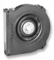 RLF100-11/14: Fan Blower, RLF100 Series, Flatpak, 24 VDC, DC, 127 mm, 25 mm, 37.7 CFM