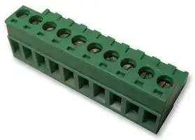 CTB9200/10A: Pluggable Terminal Block, 5 mm, 10 Ways, 2.5 mm², Screw