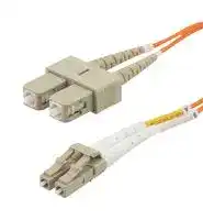 FCA-LCSC-DPM1Z-02: FO CABLE, LC-SC DUPLEX, OM1, 6.6