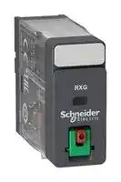 RXG22FD: Power Relay, DPDT, 110 VDC, 5 A, Zelio RXG, Socket
