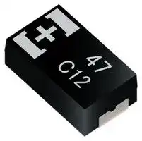 16TQC47MBD: Tantalum Polymer Capacitor, 47 µF, ± 20%, 16 V, D2, 0.07 ohm, 2917 [7343 Metric]