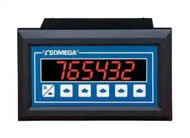 DPF64: Ratemeter, DPF60 Series, 6 Digits, 5°C to 54°C, 94 to 126 VAC Supply