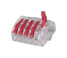 148-90061 HCRN-5: Pluggable Terminal Block, 5 Ways, 4 mm², Push In Lock