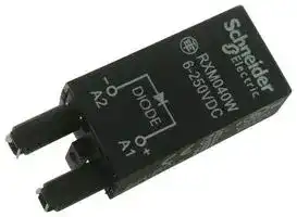 RXM040W: Relay Accessory, Protection Module, Schneider RXZ Series Relay Sockets, Harmony RXM Series