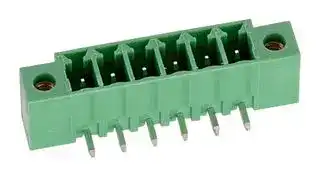 691325310003: Terminal Block, Header, 3.81 mm, 3 Ways, 10 A, 300 V, Through Hole Right Angle