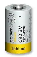 6206210501: BATTERY, LITHIUM, CR2, 850MAH, 3V