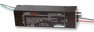 901018350P: LED Driver, 18 W, 58 VDC, 350 mA, Constant Current, 100 V