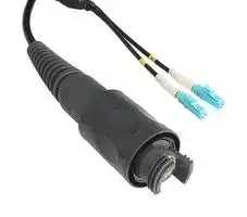 PXEB5202B005: Fibre Optic Cable, Multimode, 2 Fibres, 62.5µm / 125µm, Plug to LC, 5 m