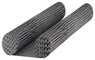 2423858-1: EMI Shielding Gasket, Twin Round with Fin, Monel Alloy, 3.2 mm OD x 25 m L x 25.4 mm D
