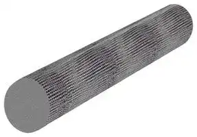212-0024: EMI Shielding Gasket, Round, Monel Alloy, Kemtron 200 Series, 2.4mm OD x 25m L