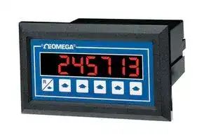 DPF75: Ratemeter, Batch Controller, DPF75 Series, 6 Digits, 0°C to 54°C, 110 VAC Supply