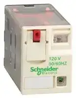 RXM3AB2BD: General Purpose Relay, Zelio RXM Series, Power, 3PDT, 24 VDC, 10 A