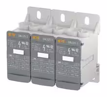 1SNL312530R0000: Panel Mount Barrier Terminal Block, 125 A, 1.5 kV, 3 Pole, 1, Screw, 2 AWG
