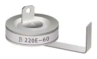 GDT220E-100-T2-BX: Gas Discharge Tube (GDT), GDT220E Series, 1 kV, 2 Terminal SMD, 60 kA, 1.5 kV