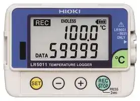 LR5011: Data Logger, 1 Chanel, Temperature, - 40 °C to 180 °C, 60000 Data, IP54