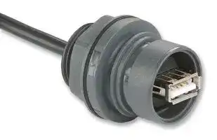 PXP6040/A/2M00: USB Cable, Type A Plug to Type B Plug, 2 m, 6.6 ft, USB 2.0