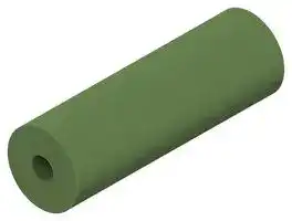 2452667-1: EMI Shielding Gasket, Silicone, 1.6mm Dia, 10m Length, 1202 NA ECE Extruded Tube Series
