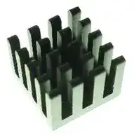 BGA-STD-010: Heat Sink, For Ball Grid Array, Standard, 27 °C/W, BGA, 13.5 mm, 10 mm, 13 mm