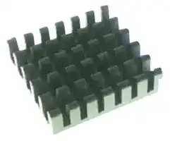 BGA-STD-025: Heat Sink, For Ball Grid Array, Standard, 22 °C/W, BGA, 23 mm, 6 mm, 23 mm