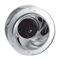 OAB318-22-1B: Fan Blower, Motorized Impeller, 230 VAC, AC, 318 mm, 154.5 mm, 1165 CFM