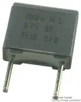 BFC237011104: General Purpose Film Capacitor, Metallized PET, Radial Box - 2 Pin, 0.1 µF, ± 10%, 40 V, 63 V