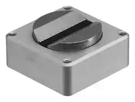 BWA-QM30-CMAL: Magnetic Bracket, Temperature/Vibration Sensor, Curved Surface, Aluminium, QM30VT Series