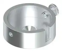 BWA-QM30-FSALR: Flat Surface Bracket, Sure Cross QM30 Series Vibration & Temperature Sensors, Aluminium