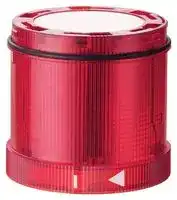 64712055: Beacon, LED, Red, EVS/Flash/TwinFlash, ClassicLOOK, 24 VDC, 70 mm x 65.5 mm, IP65