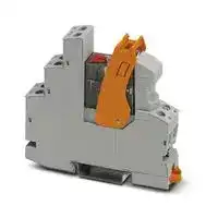 2909773: Power Relay, DPDT, 120 VAC, 1.5 A, RIFLINE complete Series, DIN Rail