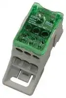MP011726: Panel Mount Barrier Terminal Block, 125 A, 690 V, 2 Pole, 2, Screw