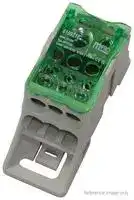 MP011727: Panel Mount Barrier Terminal Block, 160 A, 690 V, 2 Pole, 2, Screw