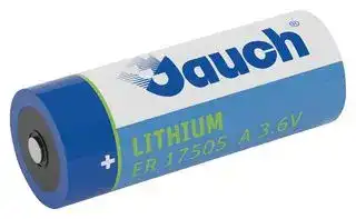ER17505J-S: Battery, 3.6 V, A, Lithium Thionyl Chloride, 3.6 Ah, Raised Positive and Flat Negative, 1