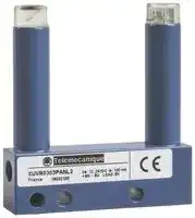 XUVR0303PANL2: Photoelectric Sensor, OsiSense XU Series, Fork, Through Beam, 30 mm, PNP-NO, 12 to 24 Vdc, Cable