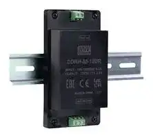 DDRH-30-12DR: Isolated DIN Rail Mount DC/DC Converter, ITE & Industrial, 10:1, 30 W, 1 Output, 12 V, 2.5 A