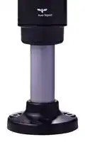915743900: Tube Base, Aluminium, Plastic Foot, 250mm, Auer Signal Modul-Compete 50 Series Signal Towers
