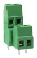 CTBDD2VG/2: Terminal Block, Receptacle, 5 mm, 4 Ways, 16 A, 300 V, Through Hole Right Angle