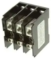 1323580: TERMINAL BLOCK, BARRIER, 3 POSITION, 2/0-14AWG
