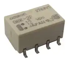 G6K-2F-Y-DC12: Signal Relay, 12 VDC, DPDT, 1 A, G6K Series, Surface Mount, Non Latching