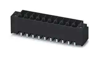 1874991: Terminal Block, w/Flange, Header, 3.5 mm, 17 Ways, 8 A, 160 V, Through Hole Vertical